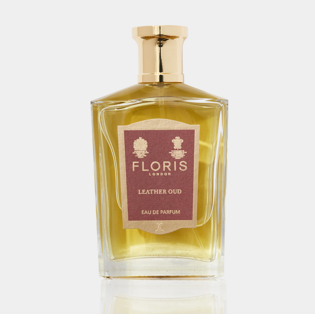 Floris Leather Oud Eau de Parfum 100ml and Leather Oud Sample