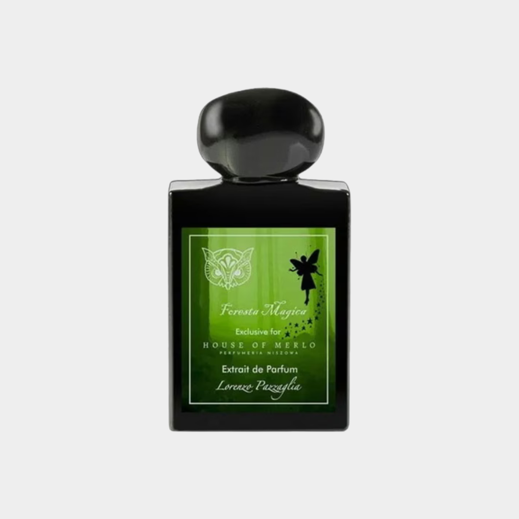 Lorenzo Pazzaglia Foresta Magica Extrait de Parfum 50ml and Foresta Magica sample.