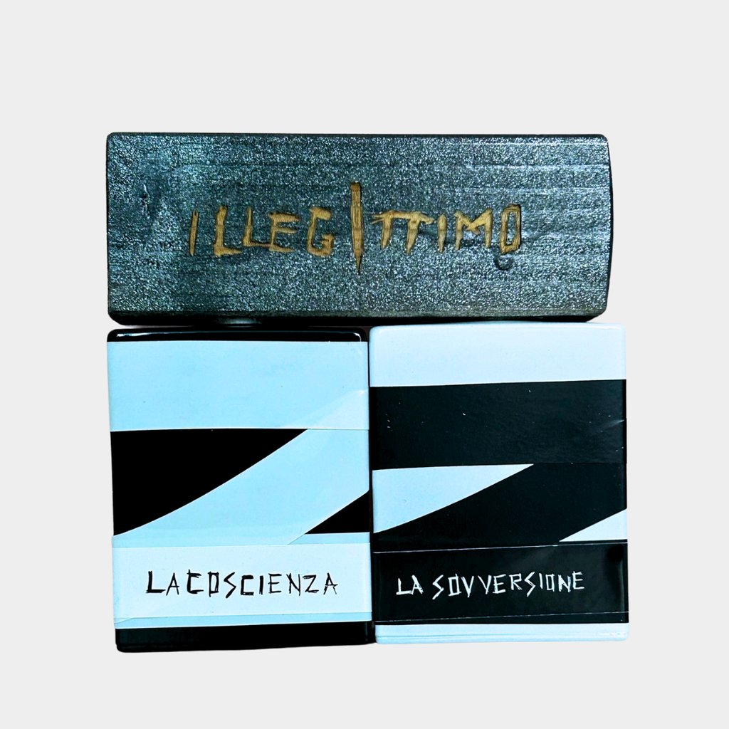 Lumi Illegittimo Eau de Parfum 50ml x2 and Illegittimo Samples