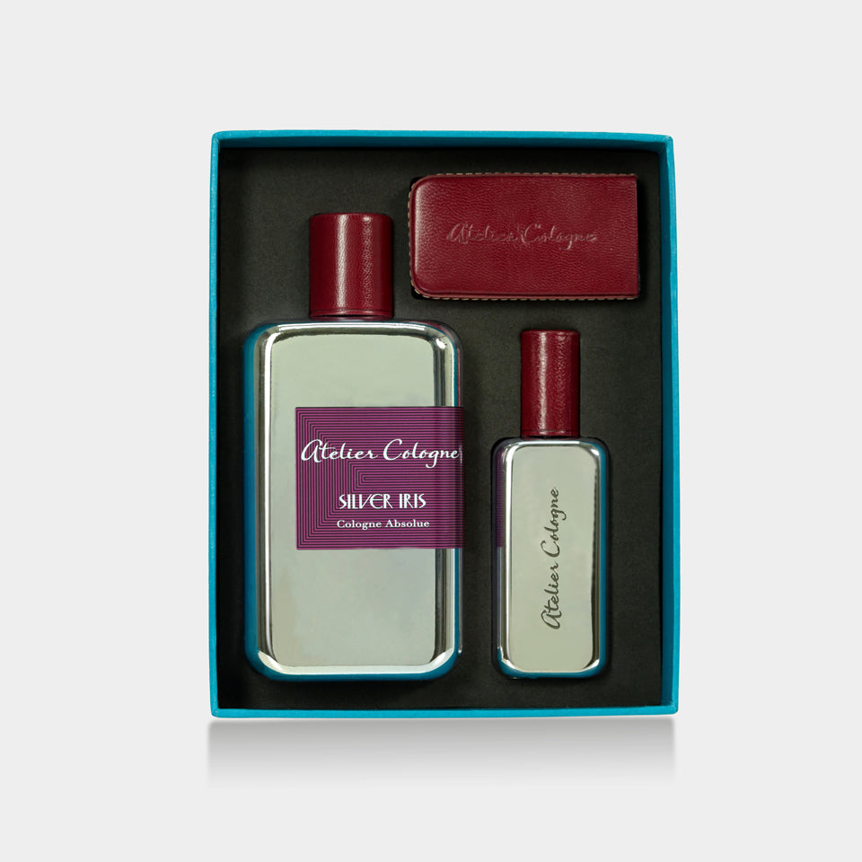 Atelier Cologne Silver Iris Cologne Absolue 100ml and Silver Iris Sample